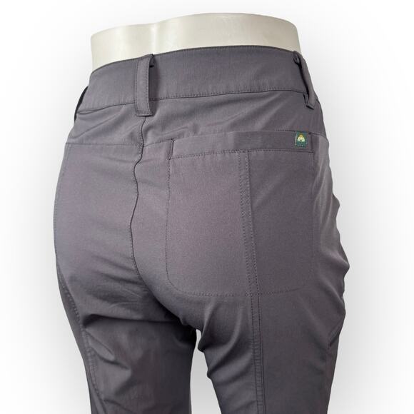 EMS Women's Gray Straight Leg Mid-Rise Hiking Pants 4 Short - Picture 10 of 12